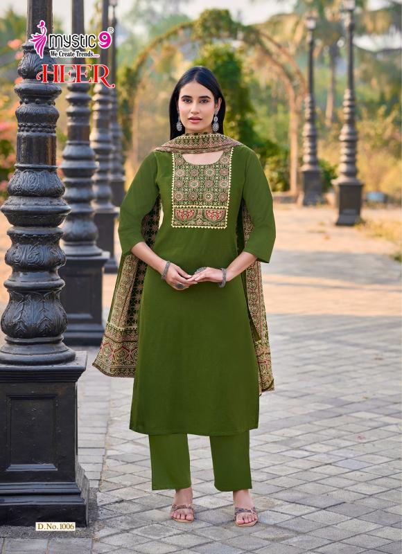Mystic9 heer vol 1 wholesale branded kurti in pune